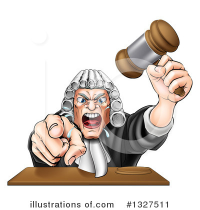 Judges Clipart #1327511 by AtStockIllustration