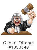 Judge Clipart #1333649 by AtStockIllustration