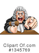 Judge Clipart #1345769 by AtStockIllustration