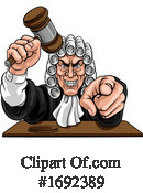 Judge Clipart #1692389 by AtStockIllustration