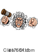 Judge Clipart #1768418 by AtStockIllustration