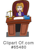 Judge Clipart #65480 by Dennis Holmes Designs