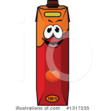 Orange Juice Clipart #1317235 by Vector Tradition SM