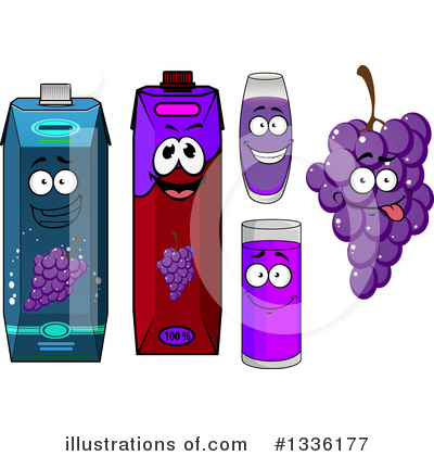 Royalty-Free (RF) Juice Clipart Illustration by Vector Tradition SM - Stock Sample #1336177
