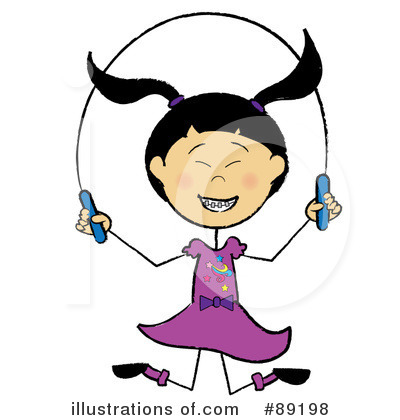 Royalty-Free (RF) Jump Rope Clipart Illustration by Pams Clipart - Stock Sample #89198