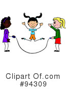 Jump Rope Clipart #94309 by Pams Clipart