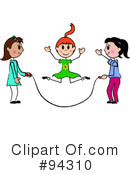 Jump Rope Clipart #94310 by Pams Clipart