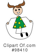 Jump Rope Clipart #98410 by Pams Clipart