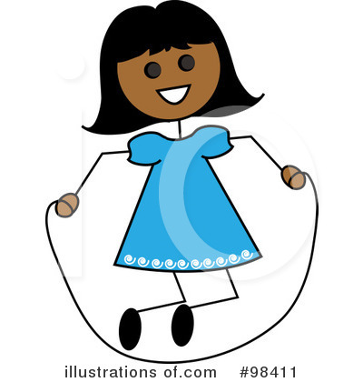 Jumping Rope Clipart #98411 by Pams Clipart