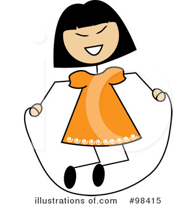 Jumping Rope Clipart #98415 by Pams Clipart