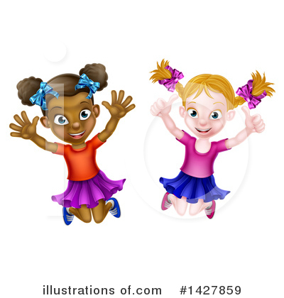 Royalty-Free (RF) Jumping Clipart Illustration by AtStockIllustration - Stock Sample #1427859