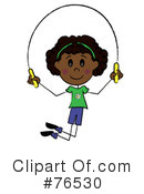 Jumping Rope Clipart #76530 by Pams Clipart