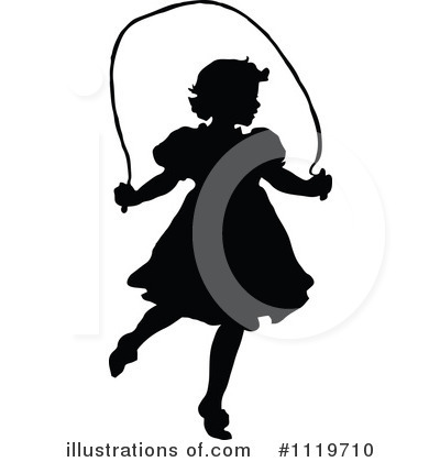 Royalty-Free (RF) Jumprope Clipart Illustration by Prawny Vintage - Stock Sample #1119710