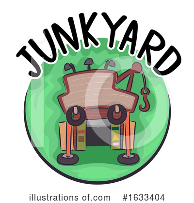 Royalty-Free (RF) Junk Yard Clipart Illustration by BNP Design Studio - Stock Sample #1633404