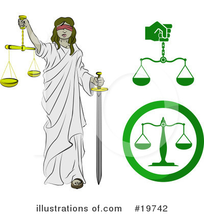 Royalty-Free (RF) Justice Clipart Illustration by AtStockIllustration - Stock Sample #19742