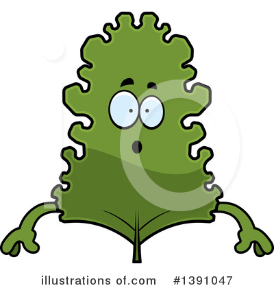 Royalty-Free (RF) Kale Mascot Clipart Illustration by Cory Thoman - Stock Sample #1391047