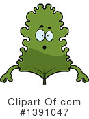 Kale Mascot Clipart #1391047 by Cory Thoman