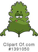 Kale Mascot Clipart #1391050 by Cory Thoman