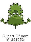 Kale Mascot Clipart #1391053 by Cory Thoman