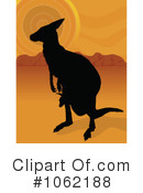 Kangaroo Clipart #1062188 by Maria Bell