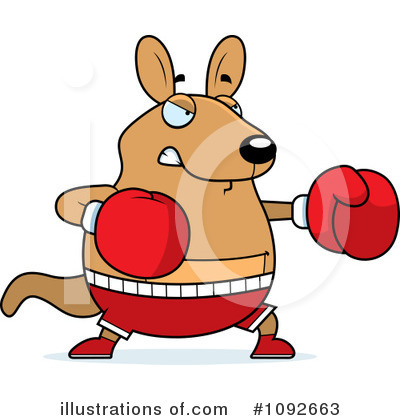 Royalty-Free (RF) Kangaroo Clipart Illustration by Cory Thoman - Stock Sample #1092663