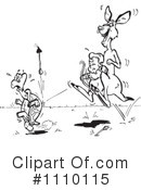 Kangaroo Clipart #1110115 by Dennis Holmes Designs