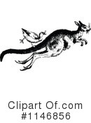 Kangaroo Clipart #1146856 by Prawny Vintage