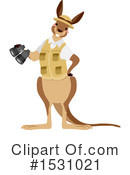 Kangaroo Clipart #1531021 by BNP Design Studio