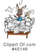 Kangaroo Clipart #40146 by Dennis Holmes Designs