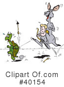 Kangaroo Clipart #40154 by Dennis Holmes Designs
