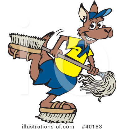 Cleaning Clipart #40183 by Dennis Holmes Designs