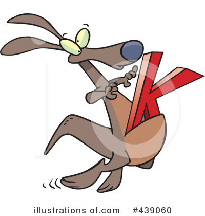 Kangaroo Clipart #439060 by toonaday