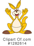 Kangaroo Mascot Clipart #1282614 by Mascot Junction
