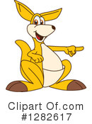 Kangaroo Mascot Clipart #1282617 by Mascot Junction