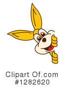 Kangaroo Mascot Clipart #1282620 by Mascot Junction