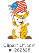 Kangaroo Mascot Clipart #1282628 by Mascot Junction