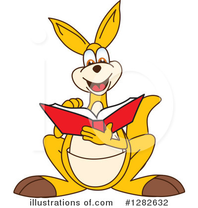 Royalty-Free (RF) Kangaroo Mascot Clipart Illustration by Mascot Junction - Stock Sample #1282632