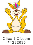 Kangaroo Mascot Clipart #1282635 by Mascot Junction