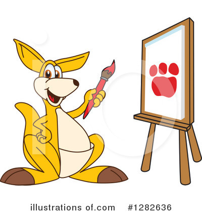 Kangaroo Mascot Clipart #1282636 by Toons4Biz