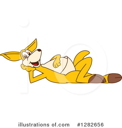 Kangaroo Mascot Clipart #1282656 by Mascot Junction