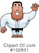 Karate Clipart #102801 by Cory Thoman