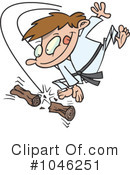 Karate Clipart #1046251 by toonaday