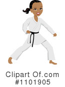 Karate Clipart #1101905 by Monica