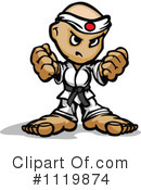 Karate Clipart #1119874 by Chromaco