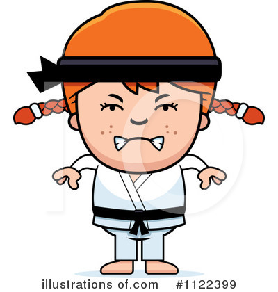 Royalty-Free (RF) Karate Clipart Illustration by Cory Thoman - Stock Sample #1122399