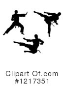 Karate Clipart #1217351 by AtStockIllustration