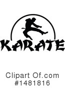 Karate Clipart #1481816 by Johnny Sajem
