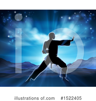 Karate Clipart #1522405 by AtStockIllustration