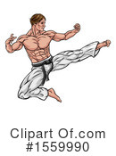 Karate Clipart #1559990 by AtStockIllustration
