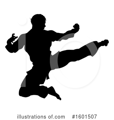 Taekwondo Clipart #1601507 by AtStockIllustration